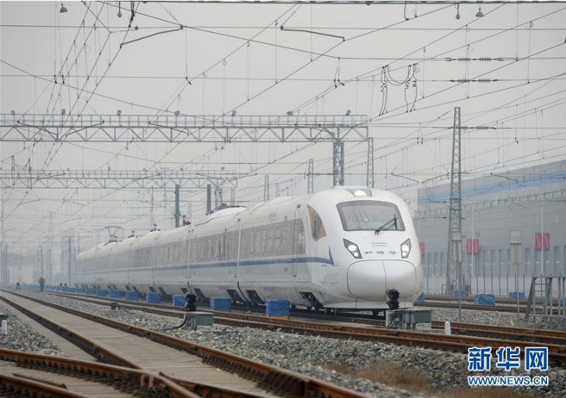 crh3a型动车组即将亮相西成高铁