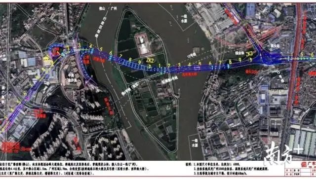 广州佛山沉香岛大桥规划公示居民担心破坏鹭鸟沙洲