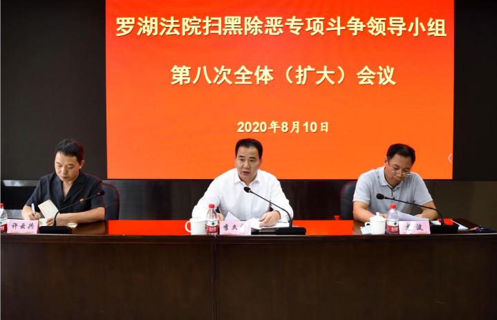 深圳罗湖法院涉黑涉恶刑事案件全部清零