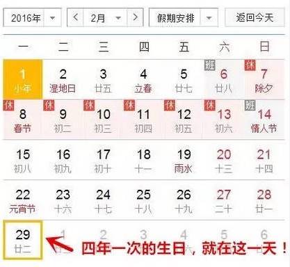 今天是你的生日吗？比起4年过一次生日，还有更“惨”的……
