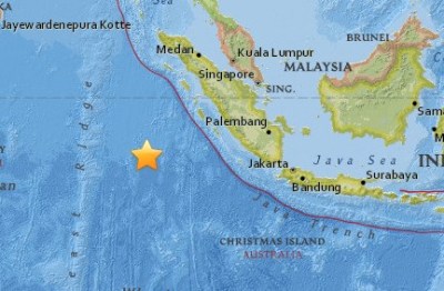 印尼西部海域8.3级强震！已发布海啸预警