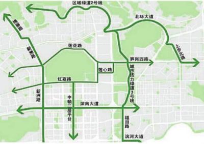 福田规划建设9条自行车通道