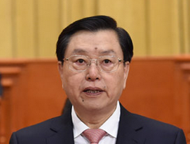 张德江宣布第十二届全国人民代表大会第四次会议闭幕