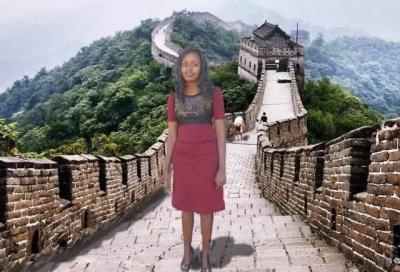 想到中国旅游，PS几张照片就行？肯尼亚大姐，你红了！