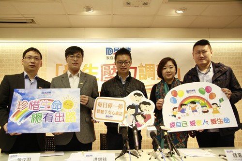 调查显示：香港逾八成家长认为子女有压力