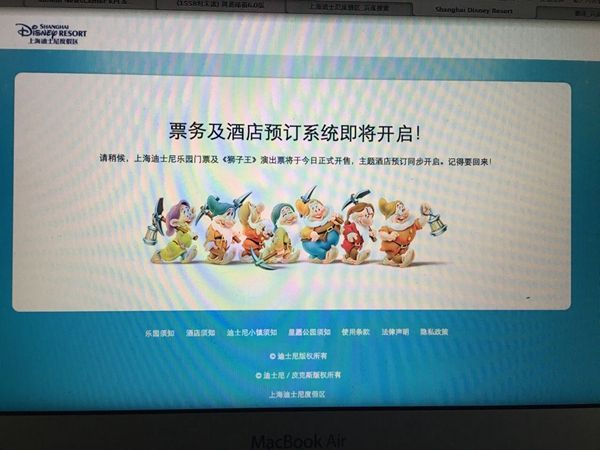 网站都崩溃了！上海迪士尼开园日门票秒光，1220间房半小时抢光