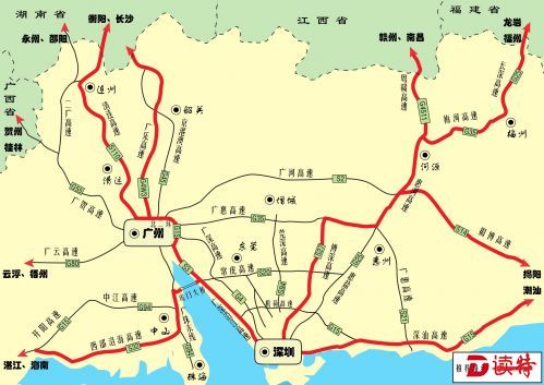 清明高速避堵路线图