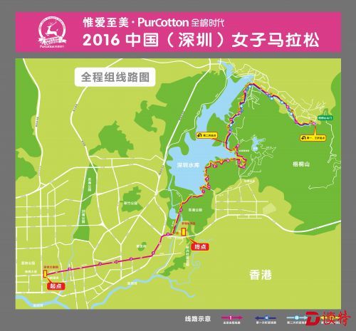 2016女马全程线路图