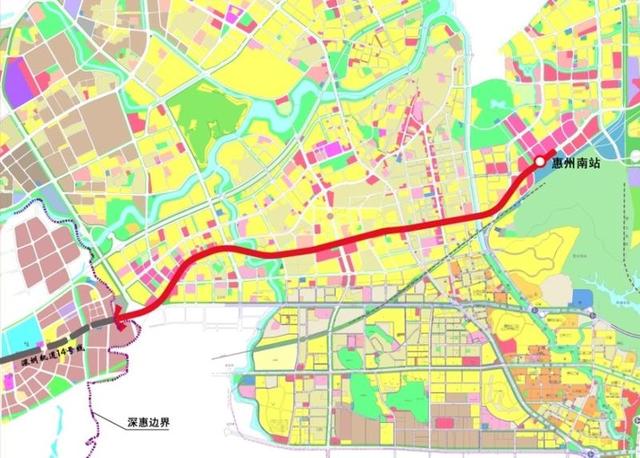 深圳地铁终于要通惠州了