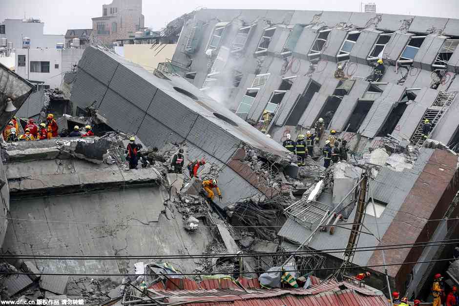 偷工减料！南台地震塌楼115人死亡案侦结　5责任人遭起诉