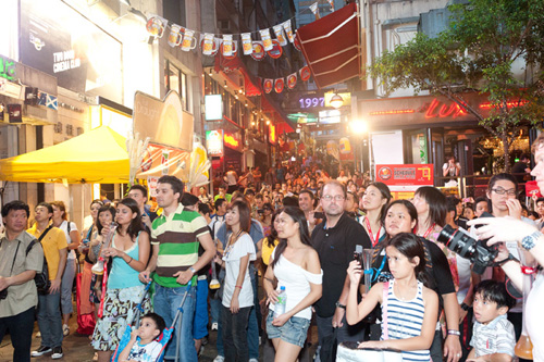 香港首届兰桂坊街头美食节即将举行