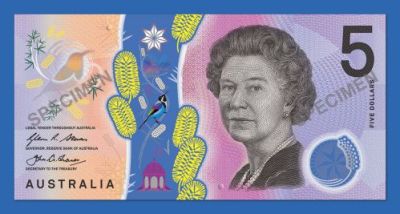 这是“马桶刷”吗？新版５澳元纸币设计“太丑”遭吐槽