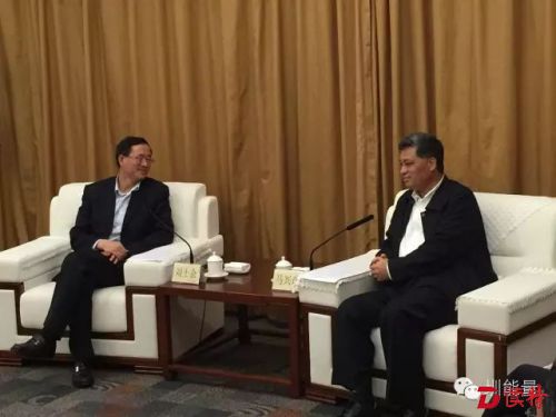刘士余履新到访深圳 马兴瑞许勤会见相谈甚欢