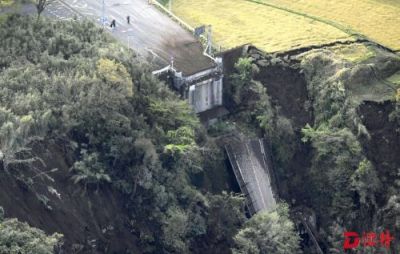 日本熊本地震已致37人死亡 附近核电站未现异常