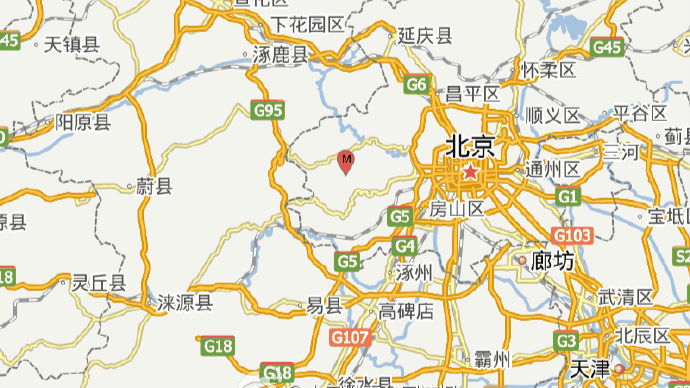 北京房山区发生2.7级地震 官方：非天然地震、暂无伤亡