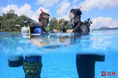 深圳人有福啦！在大鹏就可以考潜水牌照