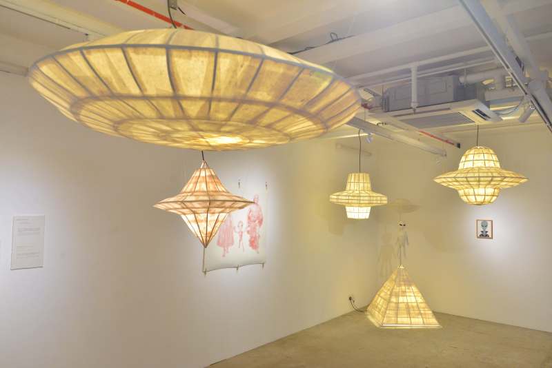 香港第六届艺游邻里计划展上纸艺惊人！