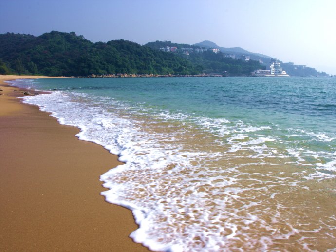 大鹏金沙湾海滩免费开放，小伙伴们快走起！