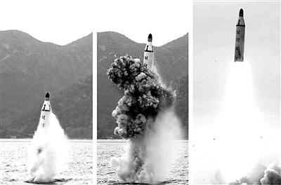 朝鲜发射潜射导弹 安理会强烈谴责