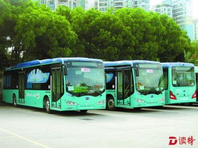 深圳新能源公交车也“拿”补贴了，每年最高45万！
