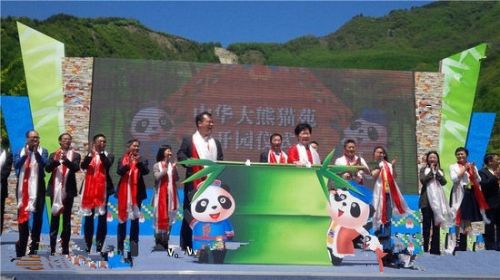 香港援建“中华大熊猫苑”11日正式开园