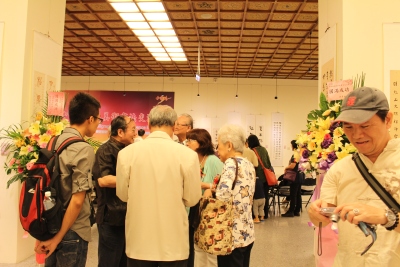 跨越海峡共书中华情  两岸美术书法展首次来到台北