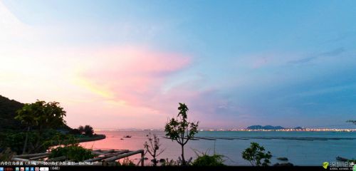 晚霞