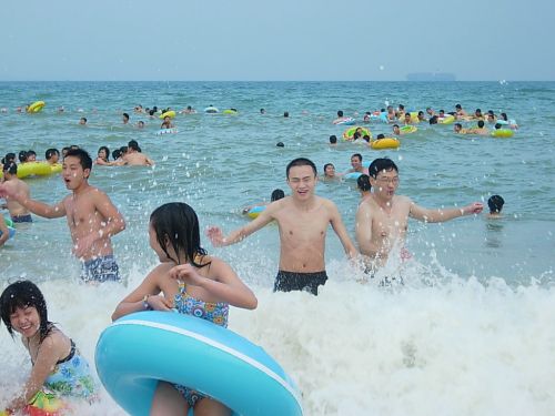 天气真的开始热了！