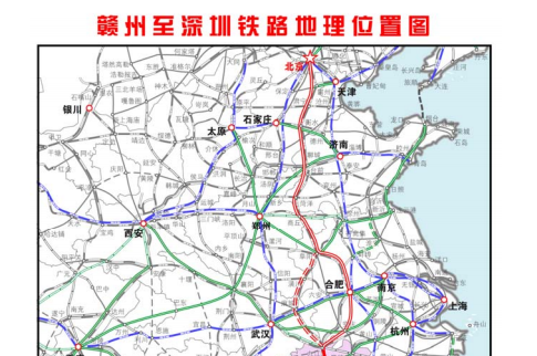 赣深客专建联络线连接广深铁路，高铁有望开进深圳站深圳东站