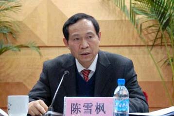 检察机关依法决定对陈雪枫立案侦查