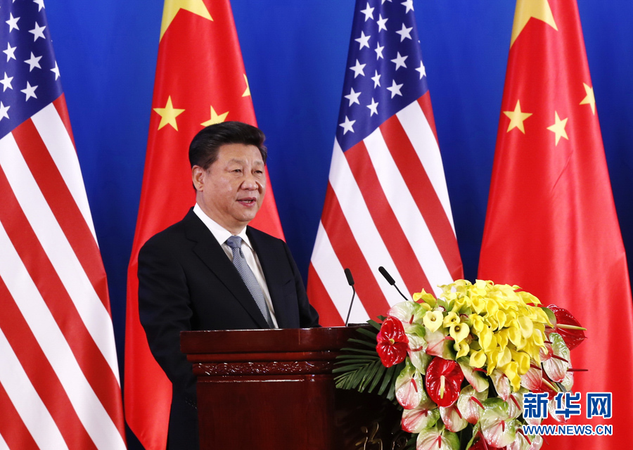 习近平：为构建中美新型大国关系而不懈努力 