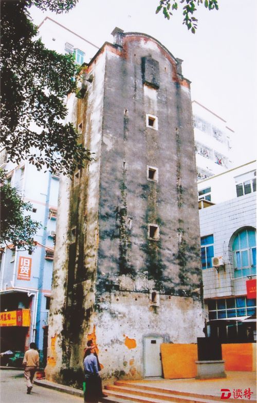 位于石厦村的石厦碉楼，2001年10月被公布为区级文物保护单位。