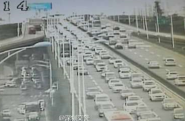 端午假期首日4万余辆车离深 去东部依然堵堵堵