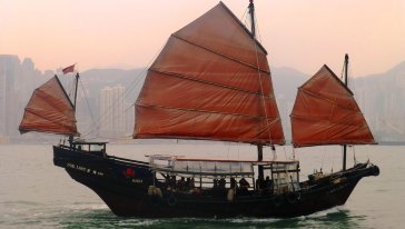 六月去香港 免费乘坐中国最古老的帆船之一鸭灵号