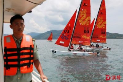 Hobie16世界帆船赛圆满落幕　深圳边防全程护航