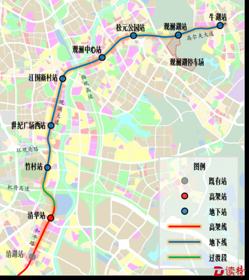 4号线北延线路图