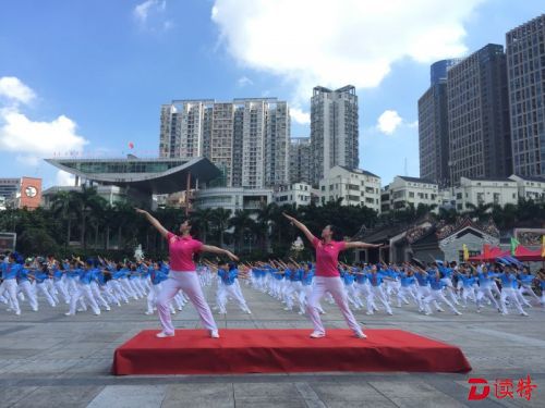 就不怕热又不怕晒！沙头街道消防广播操走红