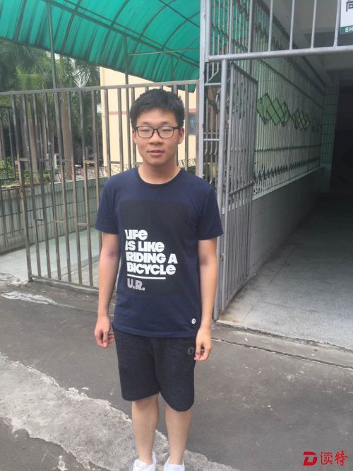 深中全省文科前十 郭家杰 初中罗湖外国语学校 小学罗湖莲南小学