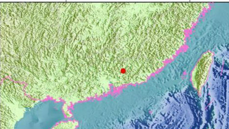广东河源市东源县发生2.7级地震