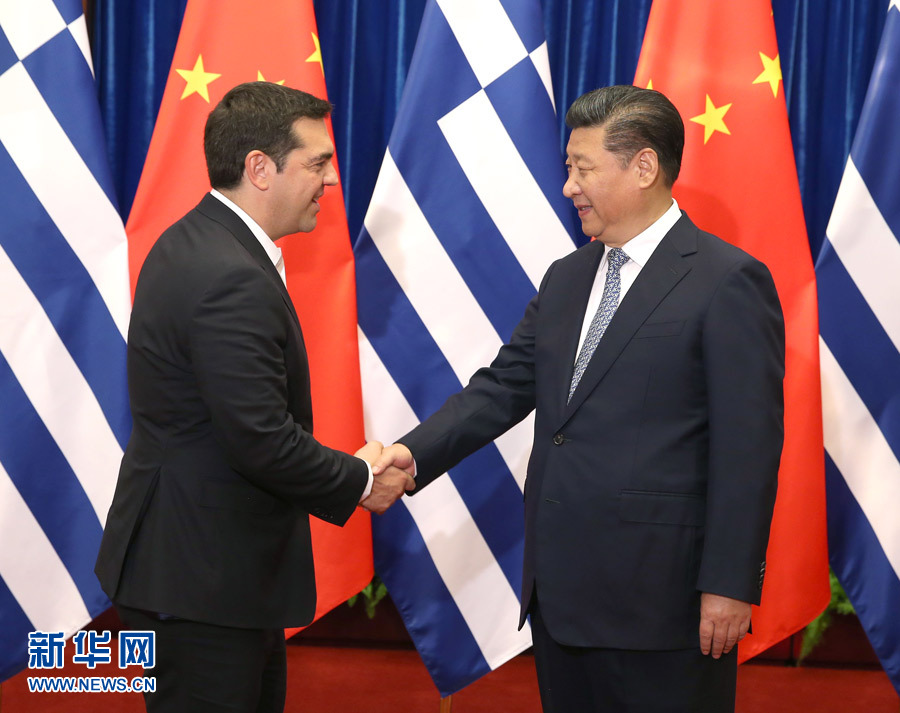习近平：中希两个古老文明国家应该携手同心