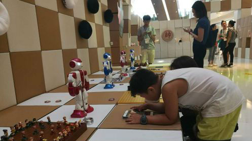 你下国象很牛？快来福田国象嘉年华对战机器人
