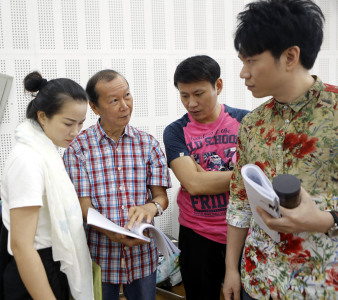 深圳市粤剧团开排《南海疍家人》 讲述“坚守”的故事