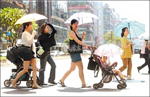 台湾地区已有超千人因气温太高送医