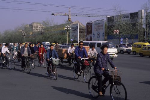 北京的自行车大军