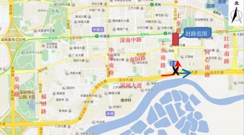 地铁6号线延长线施工 上步南部分路段封闭3年