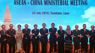 中国东盟联合声明：双边谈判解决南海争端