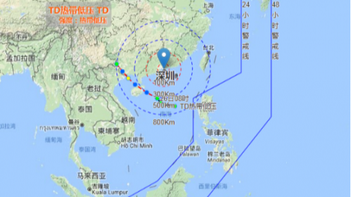 深圳发布台风预警！今明或迎大雨避酷热