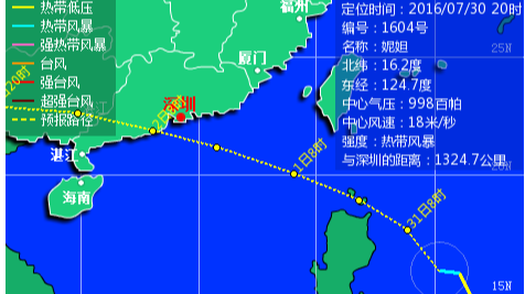 “妮妲”将来！台风白色预警！或带来狂风暴雨