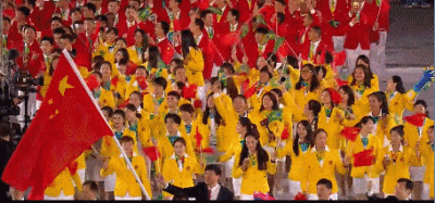 中国代表团！416名运动员创造境外参赛人数第一！