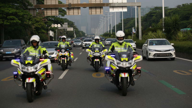 近20万公里！深圳交警铁骑巡逻一个月已绕地球5圈